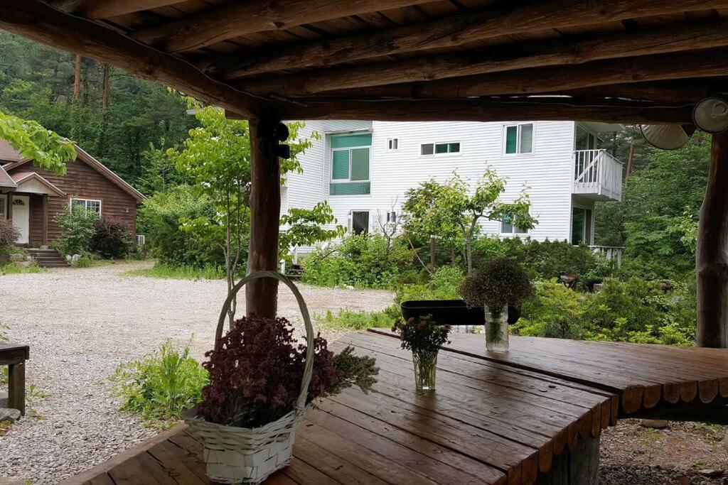 Blue Sky Milky Way Pension Yangyang Esterno foto